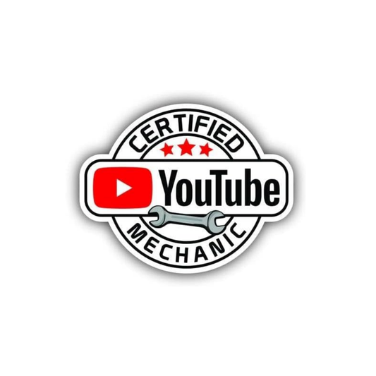 YouTube Mechanic Sticker